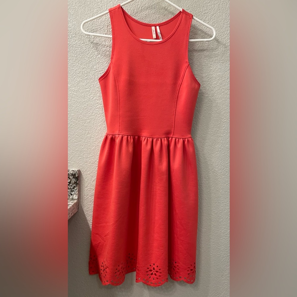 Frenchi | Coral Mini Dress | Small
